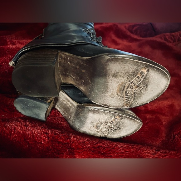 Freebird Caboose distressed boots, WORN 1x - Picture 6 of 6